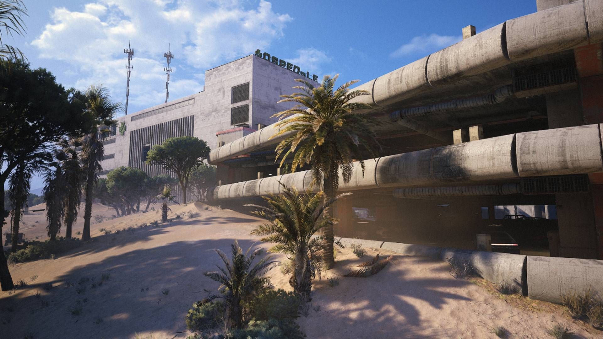 The Parking Garage location on Buried City in Arc Raiders.