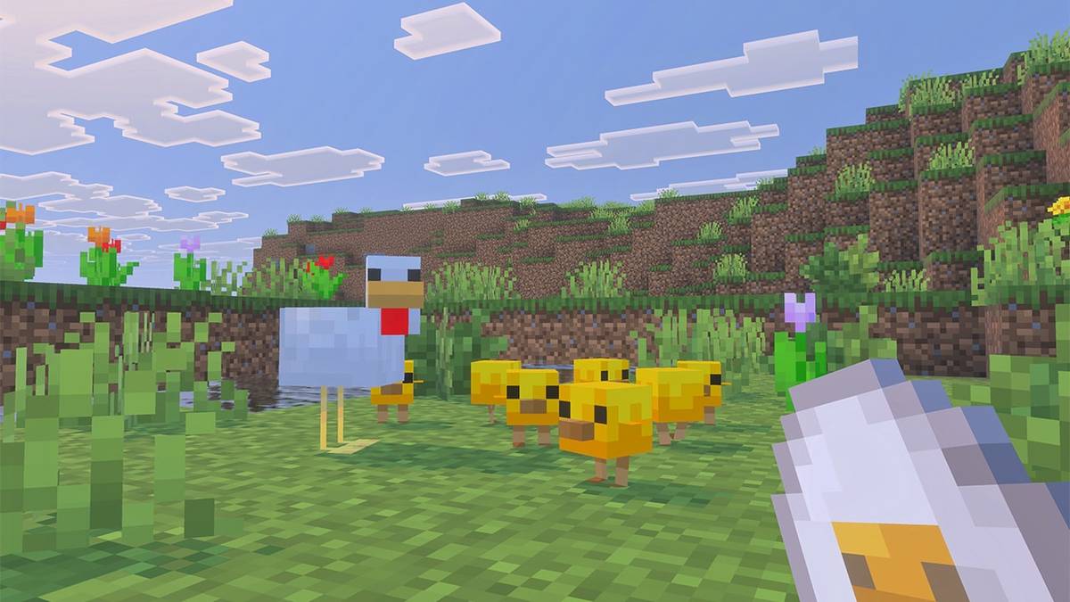 Minecraft's new baby mobs have turned the chicken into a celebrity