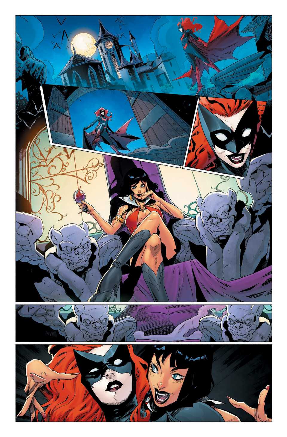 Batwoman and Vampirella team up