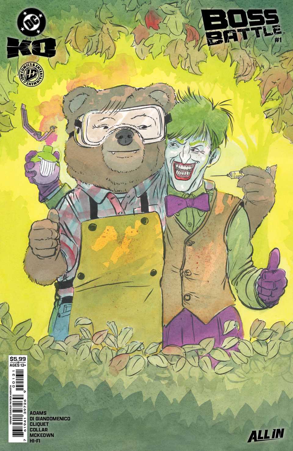 Samantha Strong and The Joker in a lethal standoff