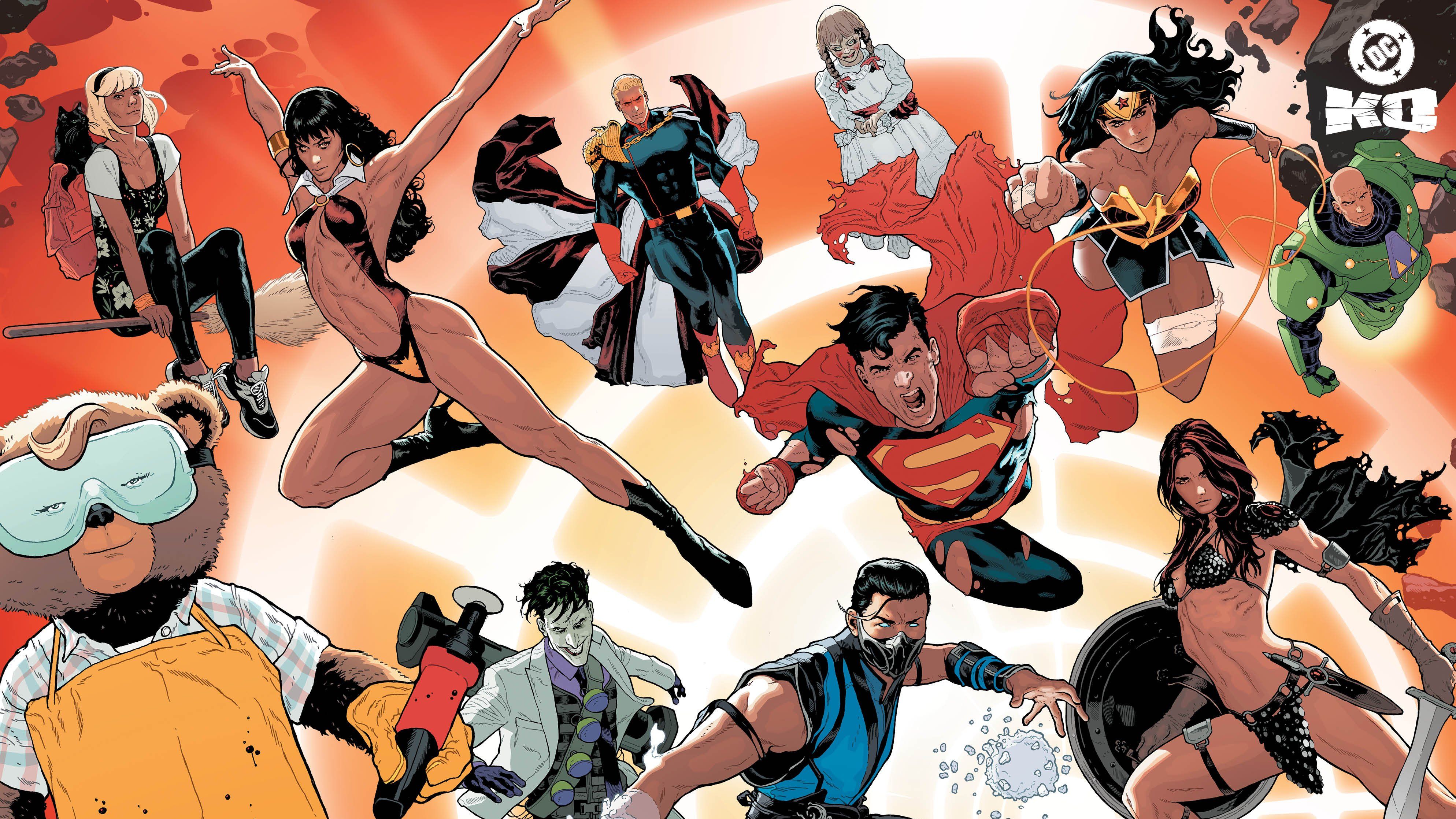 Superman fights Homelander in DC's big crossover comics event