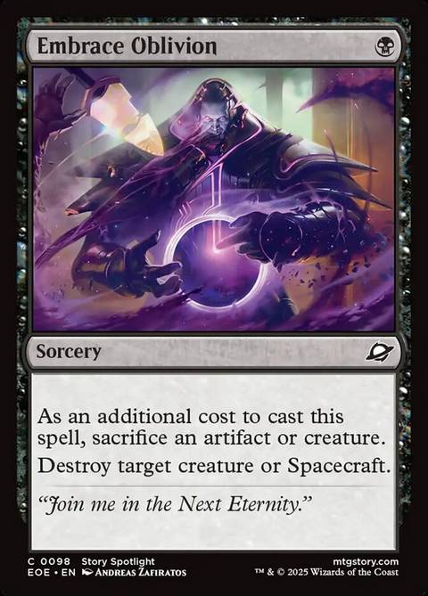 Edea, Possessed Sorceress MTG decklist: A secret Edge of Eternities Commander deck Edea, Possessed Sorceress MTG decklist: A secret Edge of Eternities Commander deck