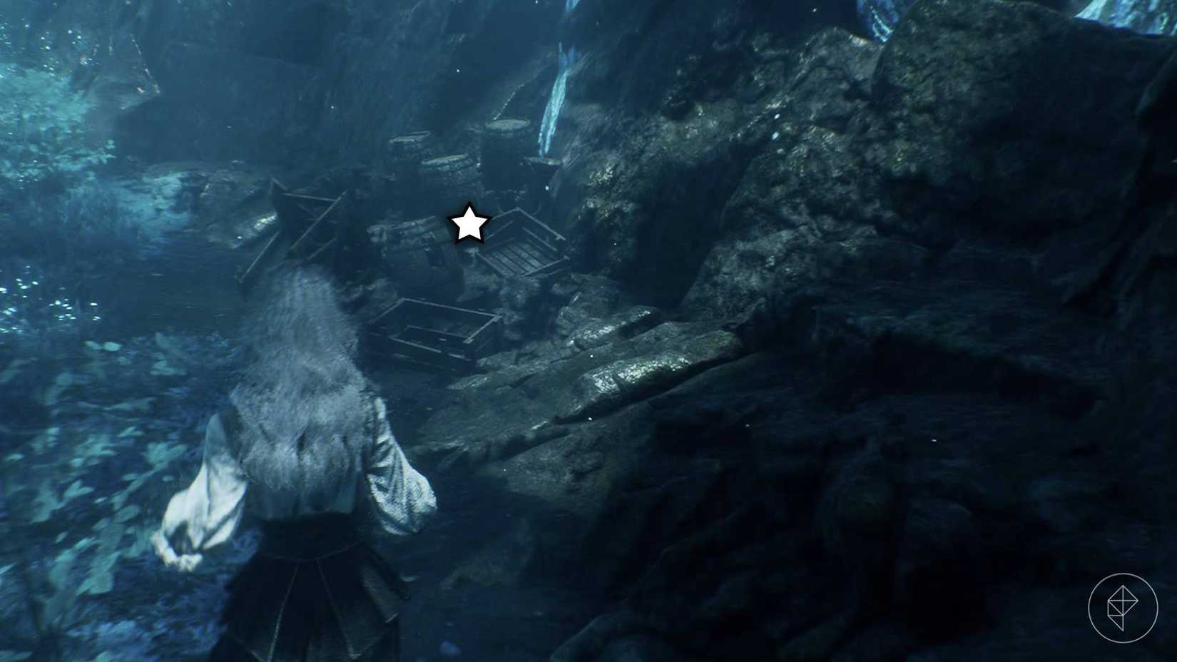 Maelle approaching Resin for the Jar White Nevron quest