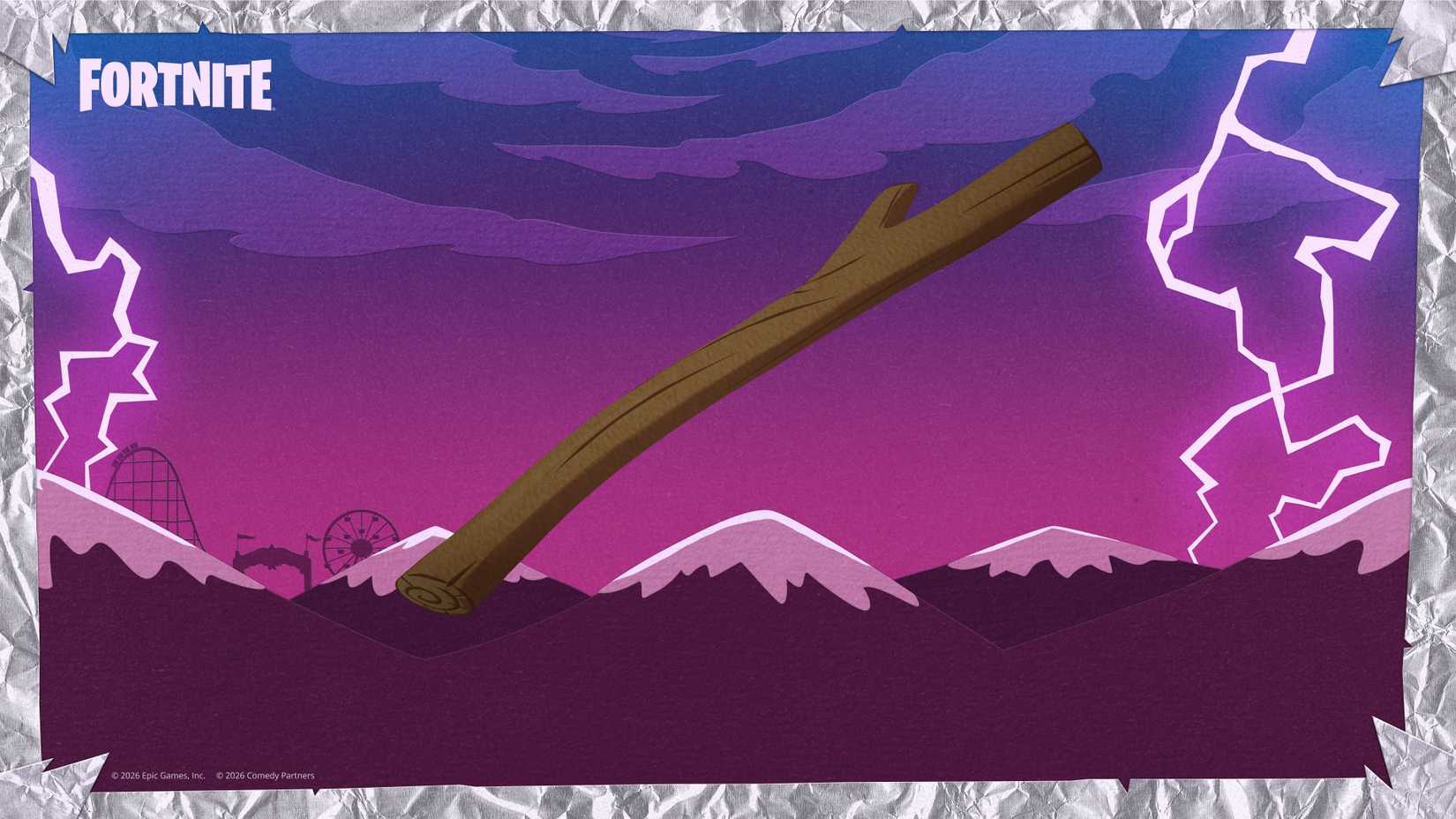 The Stick of Truth mythic item in Fortnite