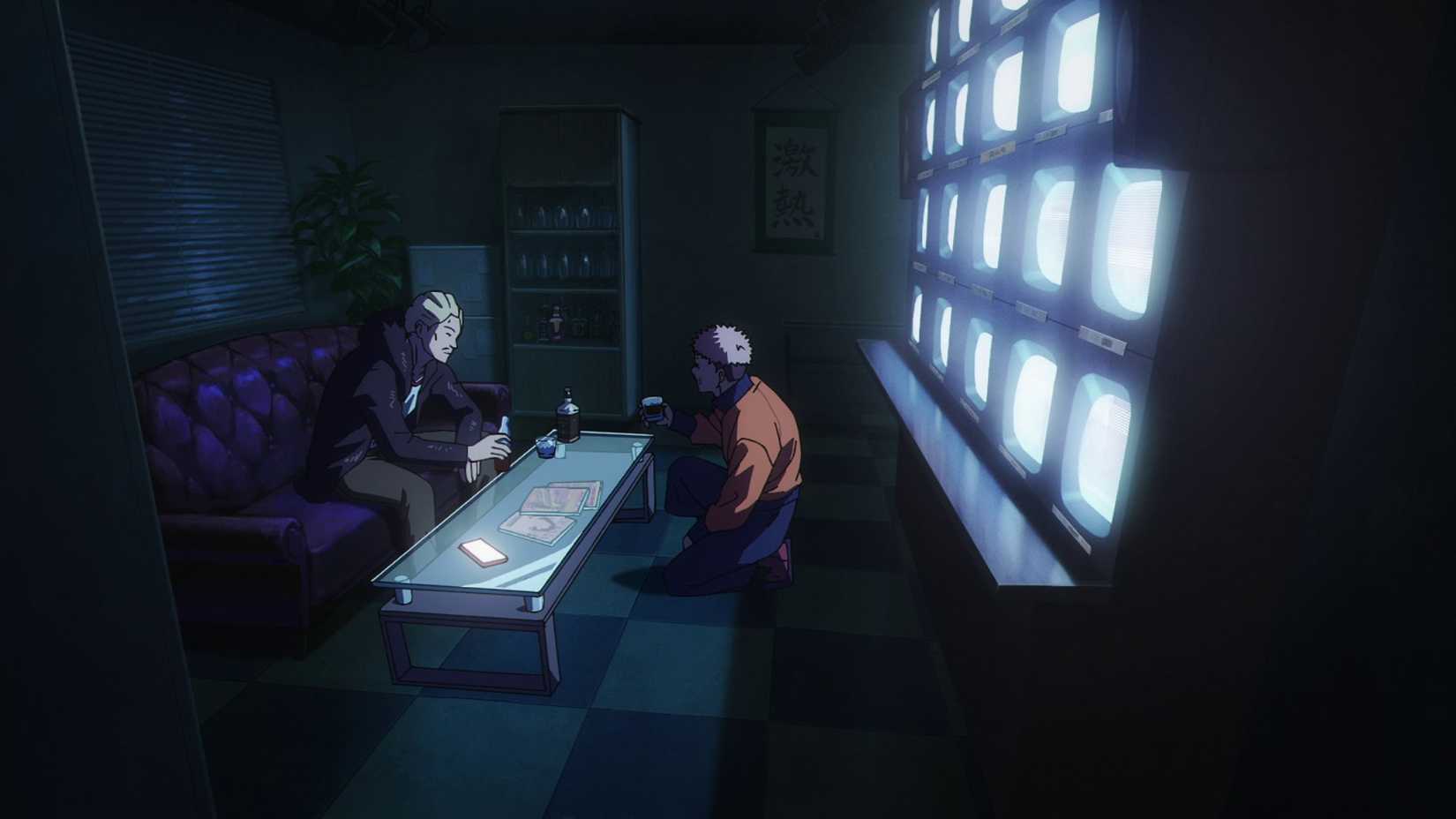 Hakari and Yuji share a drink in Jujutsu Kaisen