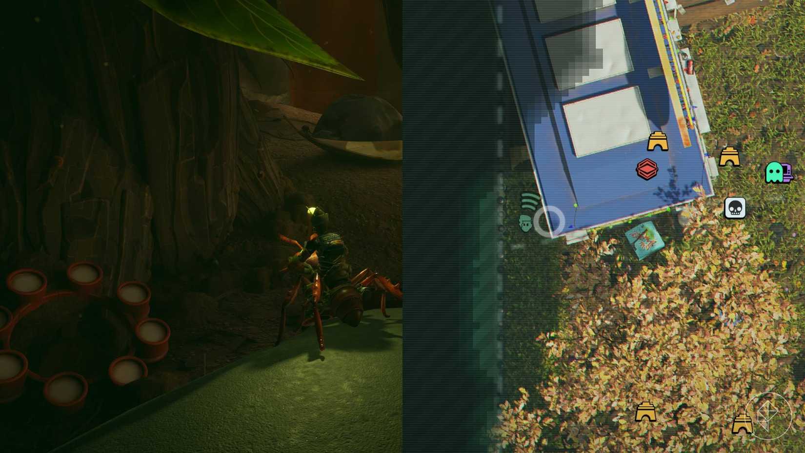 The snackbar gunpowder locations in Grounded 2