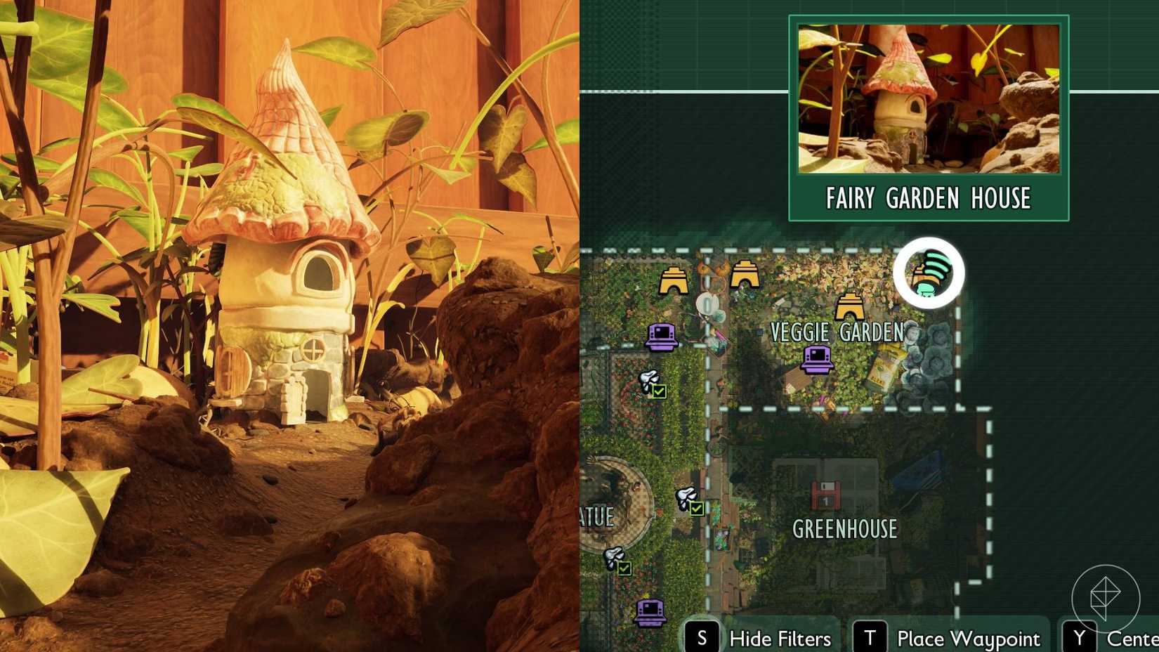 The fairy house in Grounded 2