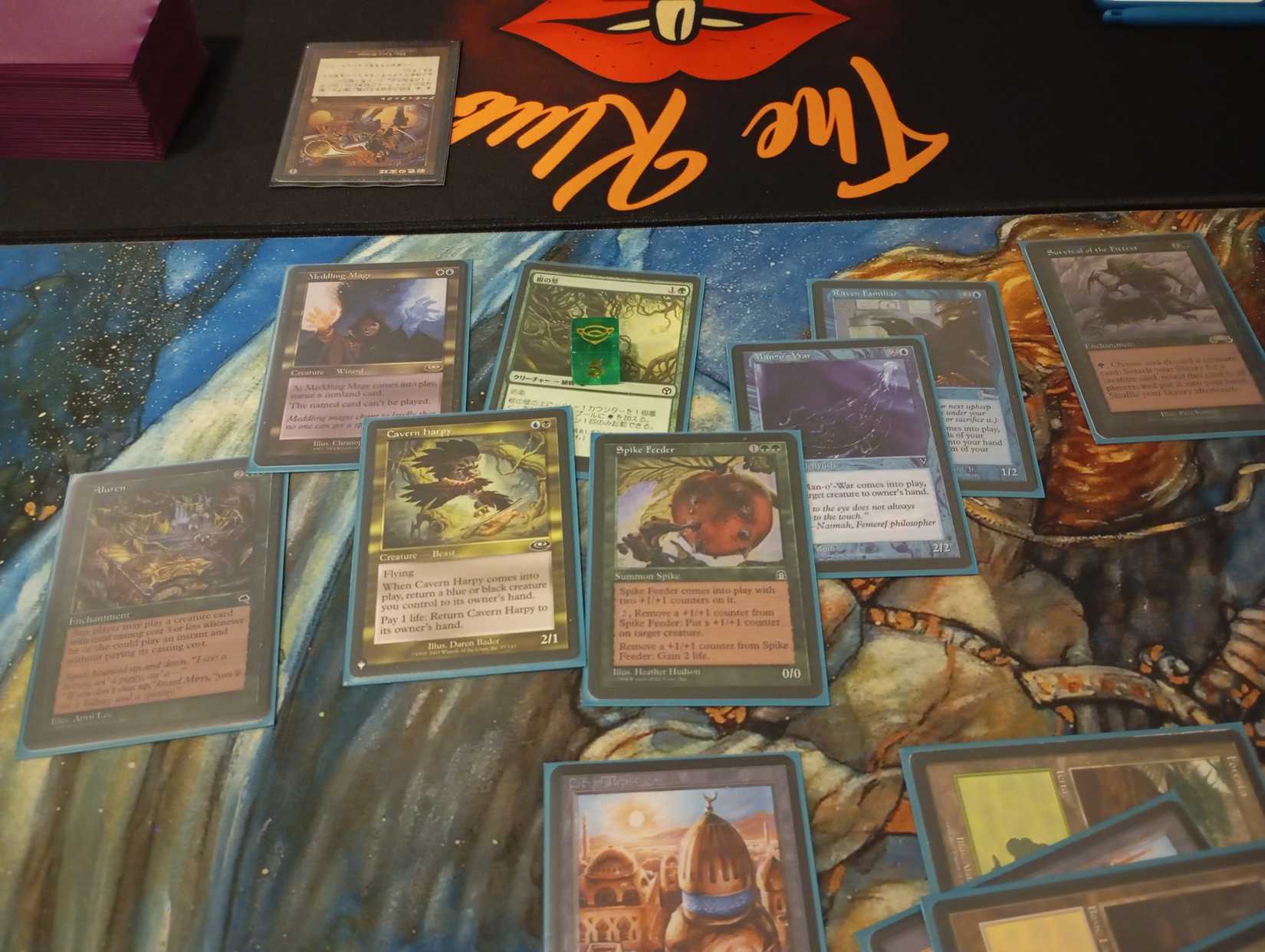 An Aluren Premodern deck comboing off