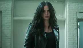 Jessica Jones (Krysten Ritter) as seen in the Daredevil: Born Again season 2 trailer.