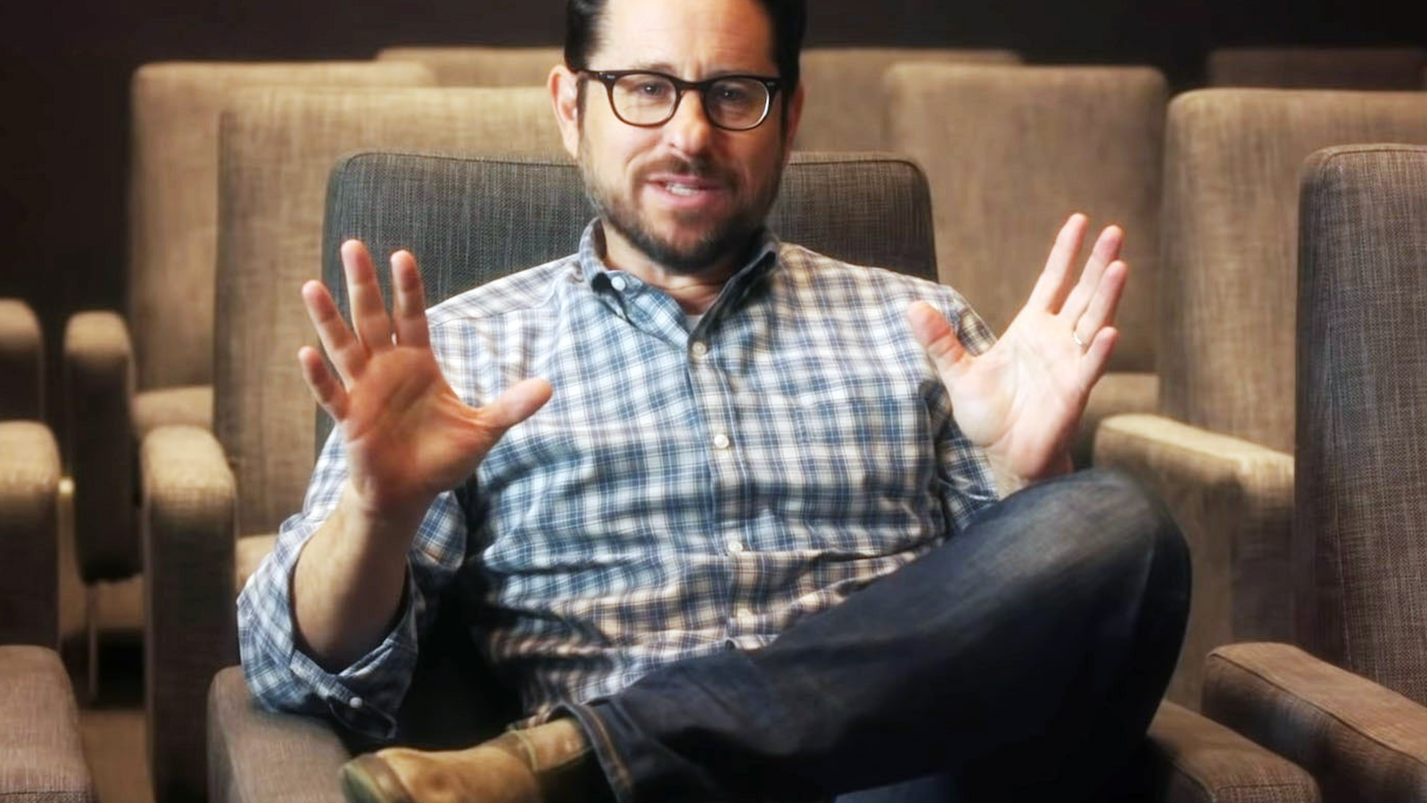 J.J. Abrams is the kind of dramatic entrances J.J. Abrams is the kind of dramatic entrances