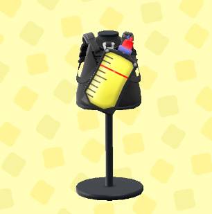 An ink tank back accessory in ACNH.