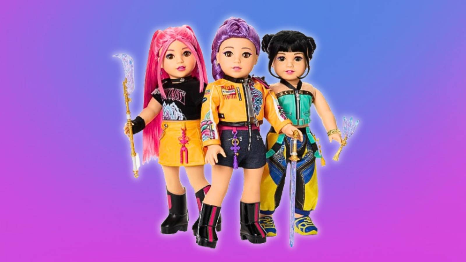 KPop Demon Hunters American Girl dolls are here, and they're terrifying