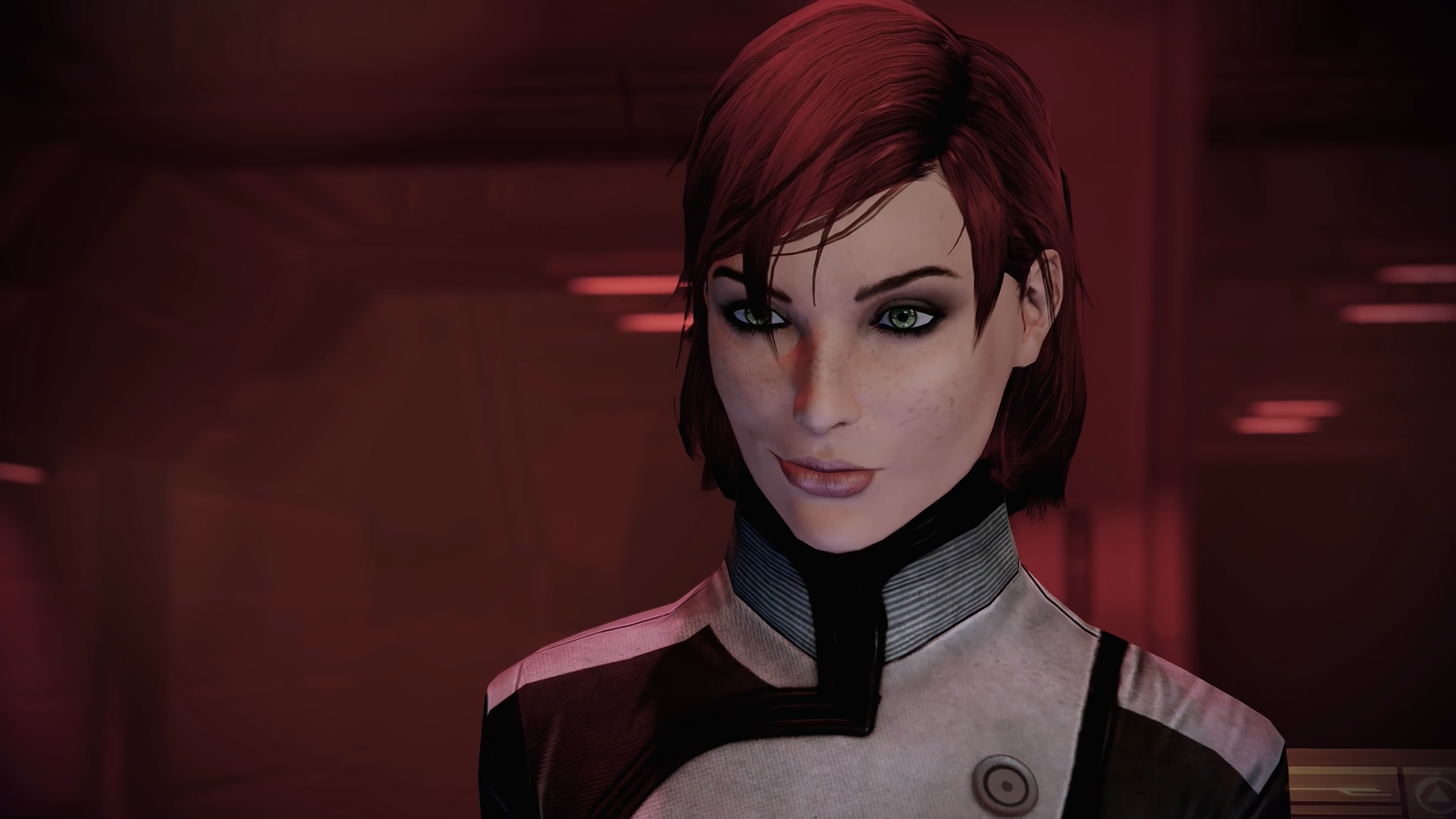 Mass Effect's Commander Shepard in civilian attire