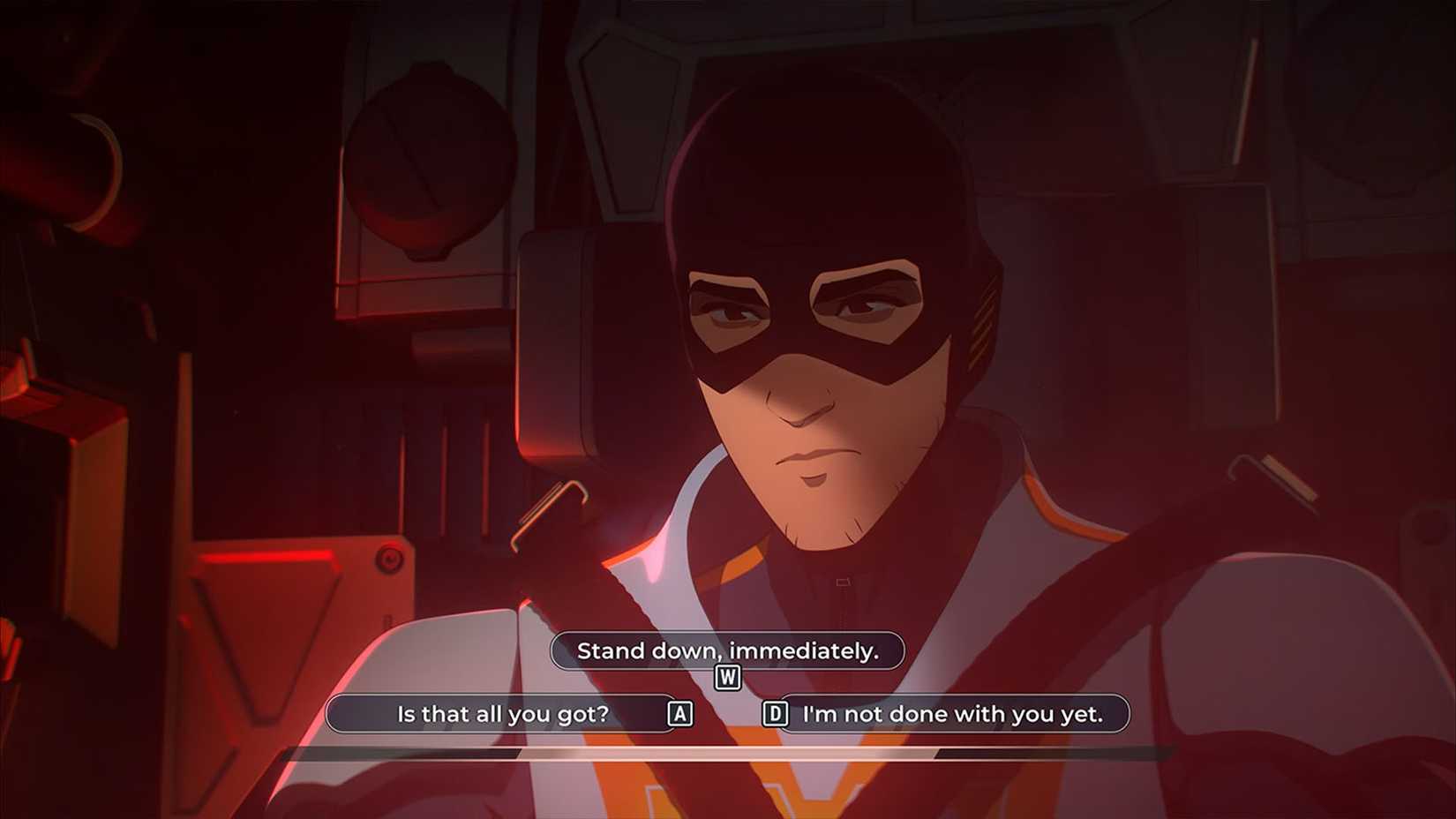 A Mecha Man flashback where he's fighting Flambae in Dispatch.