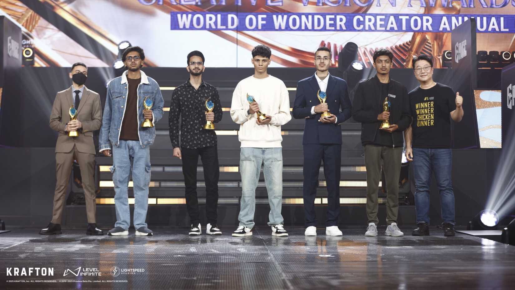 pubg mobile wow winners.