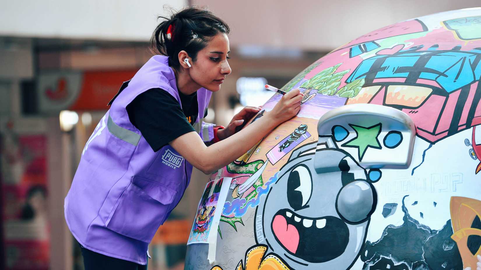 pubg mobile pdp creator painting.