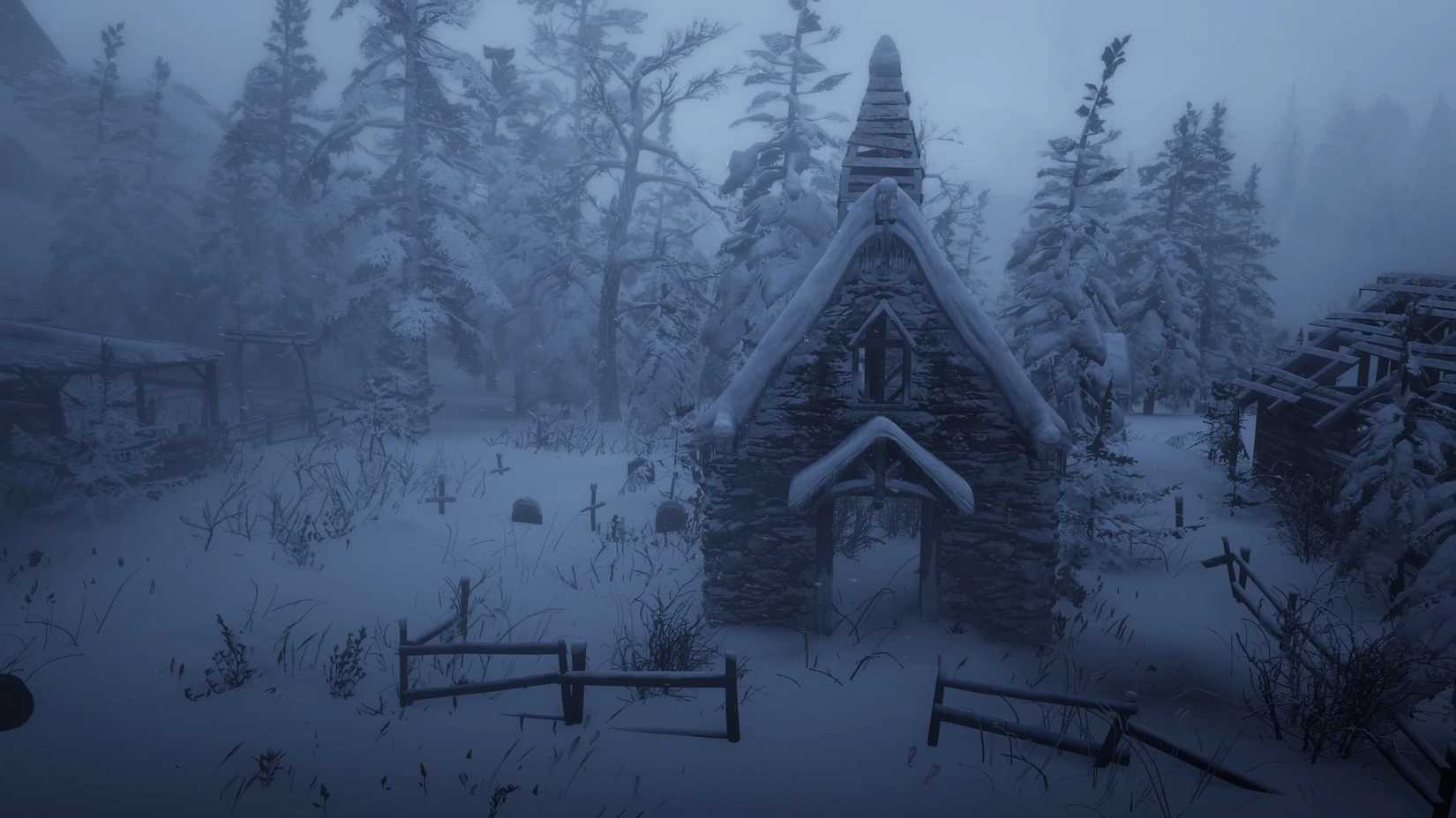 Colter Chapel in Red Dead Redemption 2