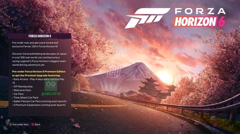 Alleged Forza Horizon 6 promotional leak