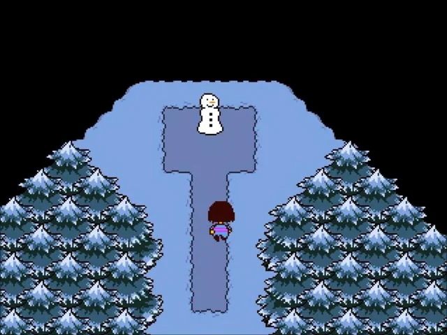 Undertale's snowman perfectly encapsulates the game's sicko freedom Undertale's snowman perfectly encapsulates the game's sicko freedom