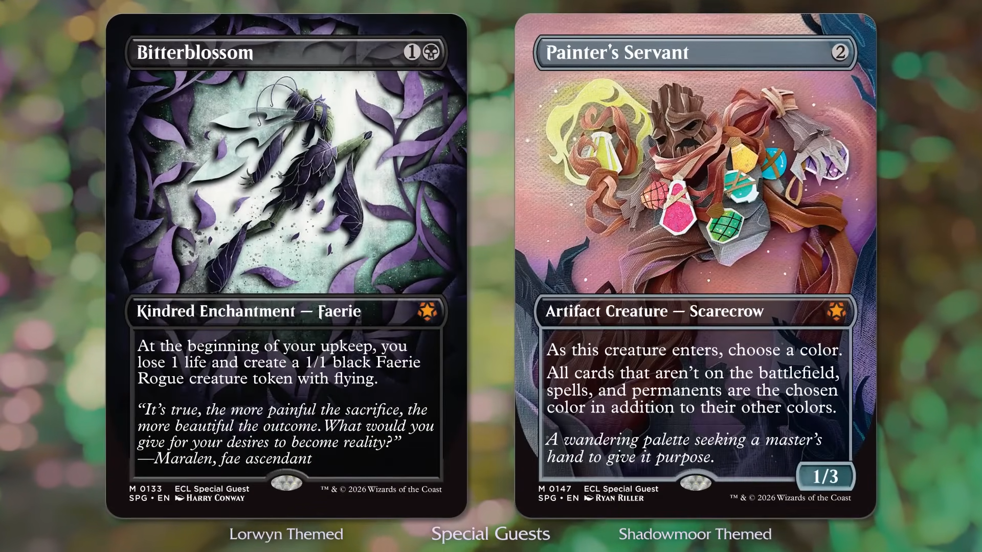 MTG just revealed more than 40 new Lorwyn Eclipsed cards (including a  powerful Planeswalker)
