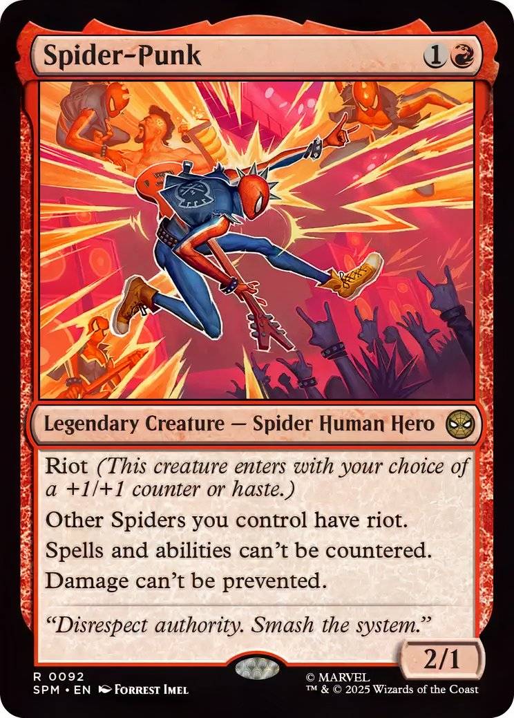 spider punk mtg