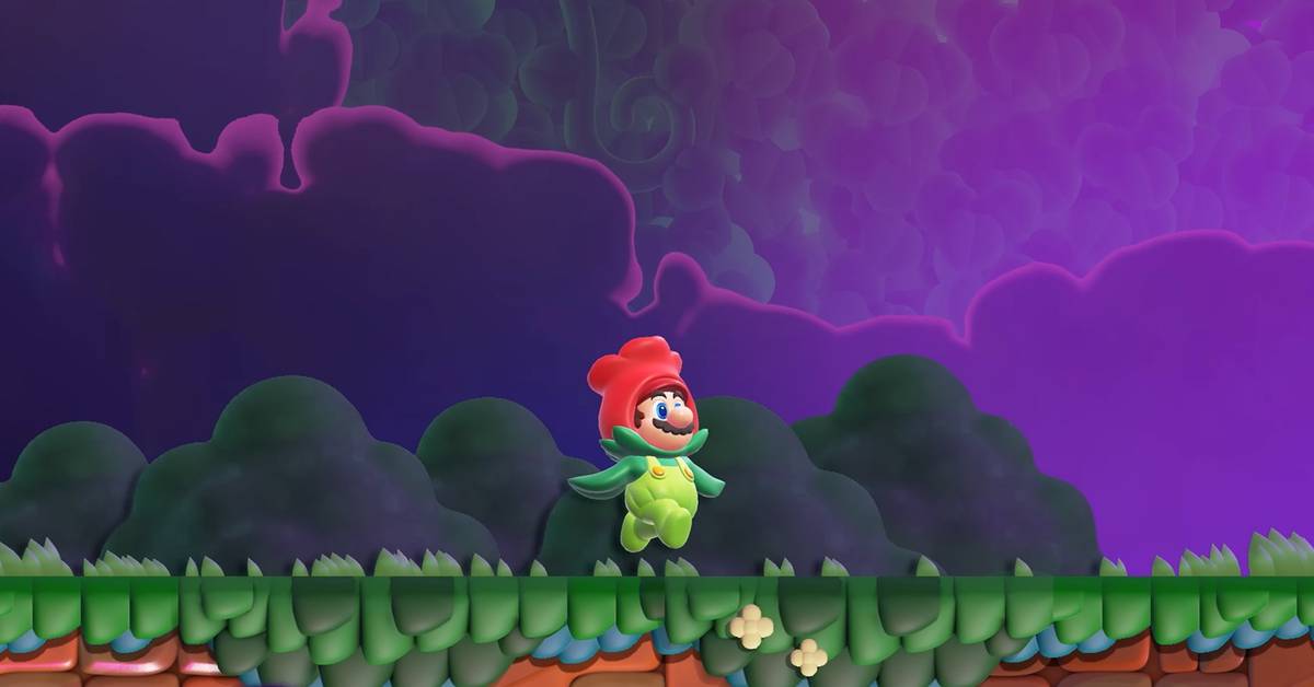 Mario Flower Power