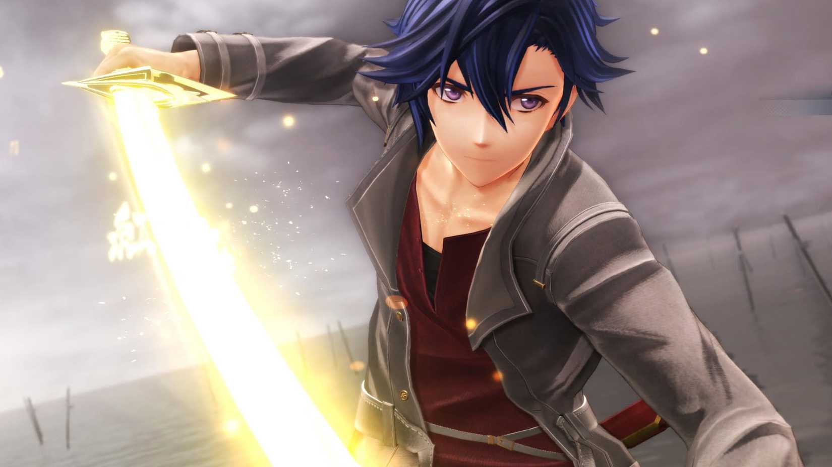 A Trails Beyond the Horizon screenshot showing Rean Schwarzer