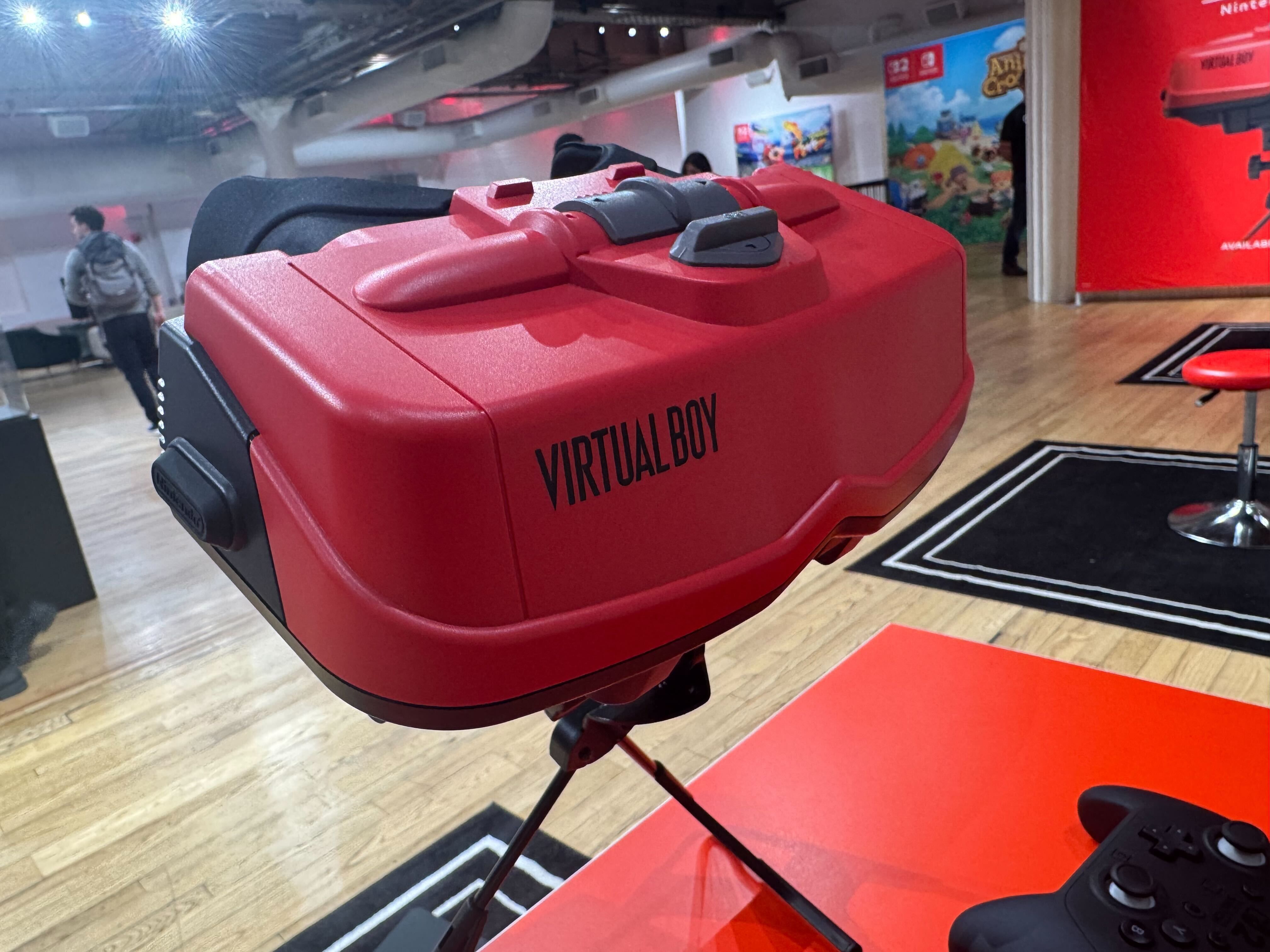 Switch 2's Virtual Boy is a faithfully awkward reproduction