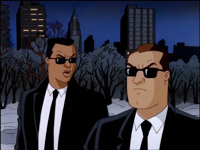 Men in Black Toon - glasses
