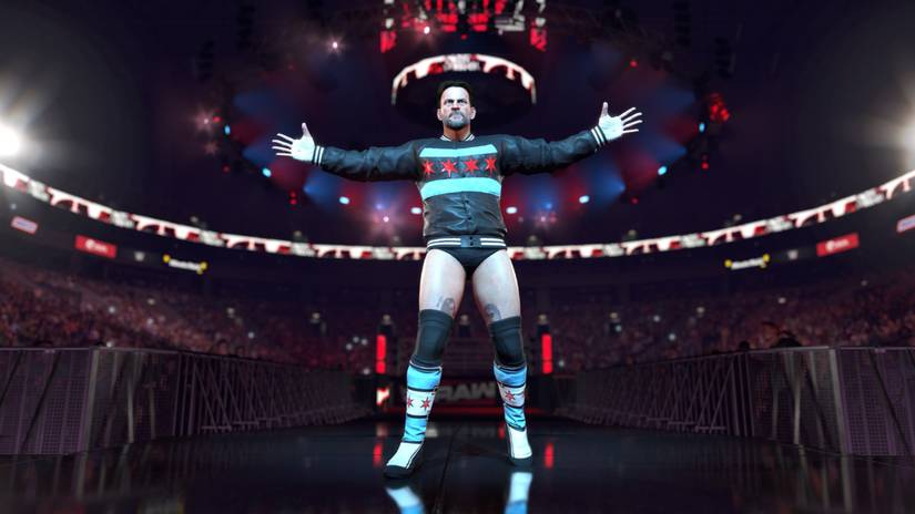 CM Punk in WWE 2K26