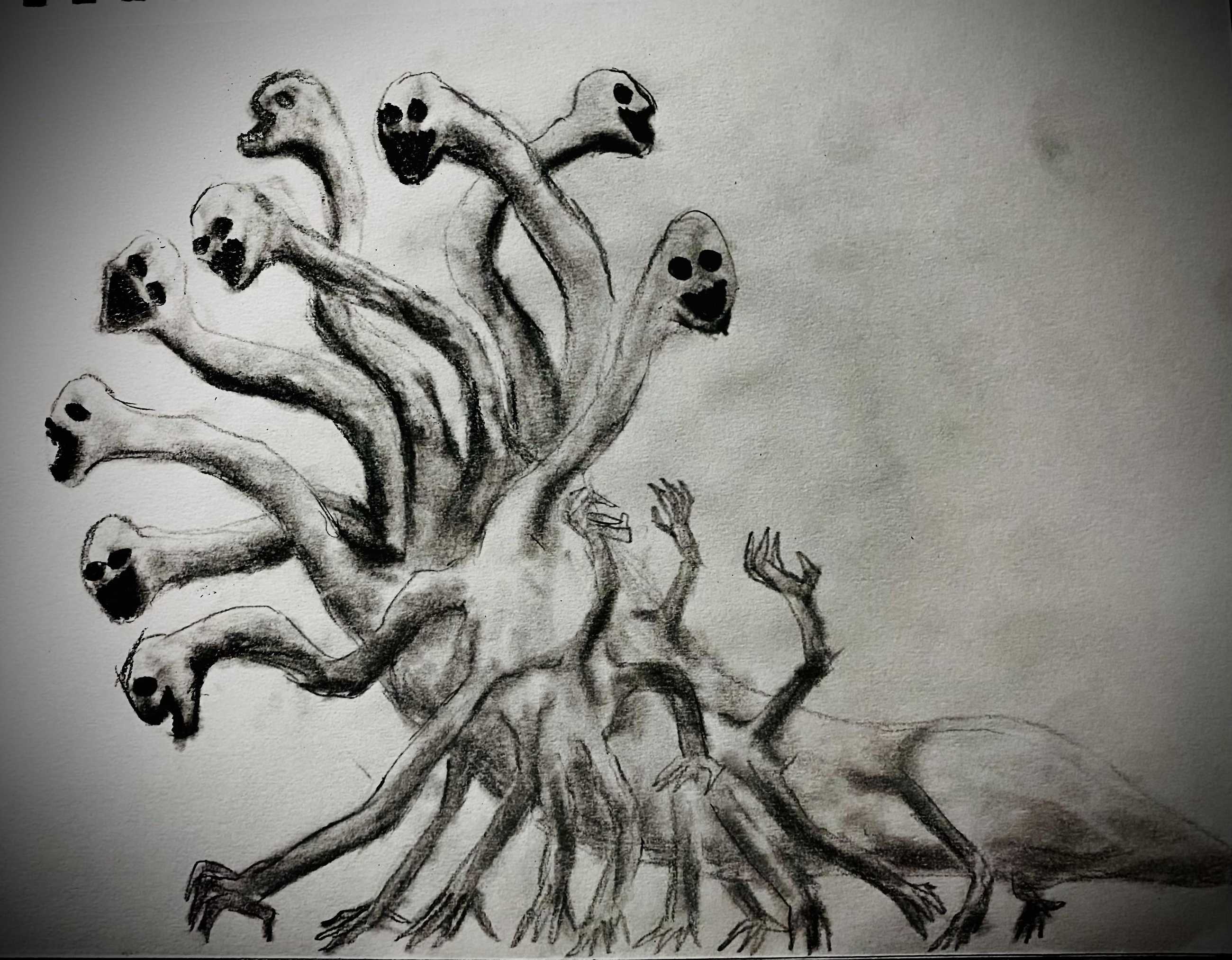 False Hydra sketch from reddit