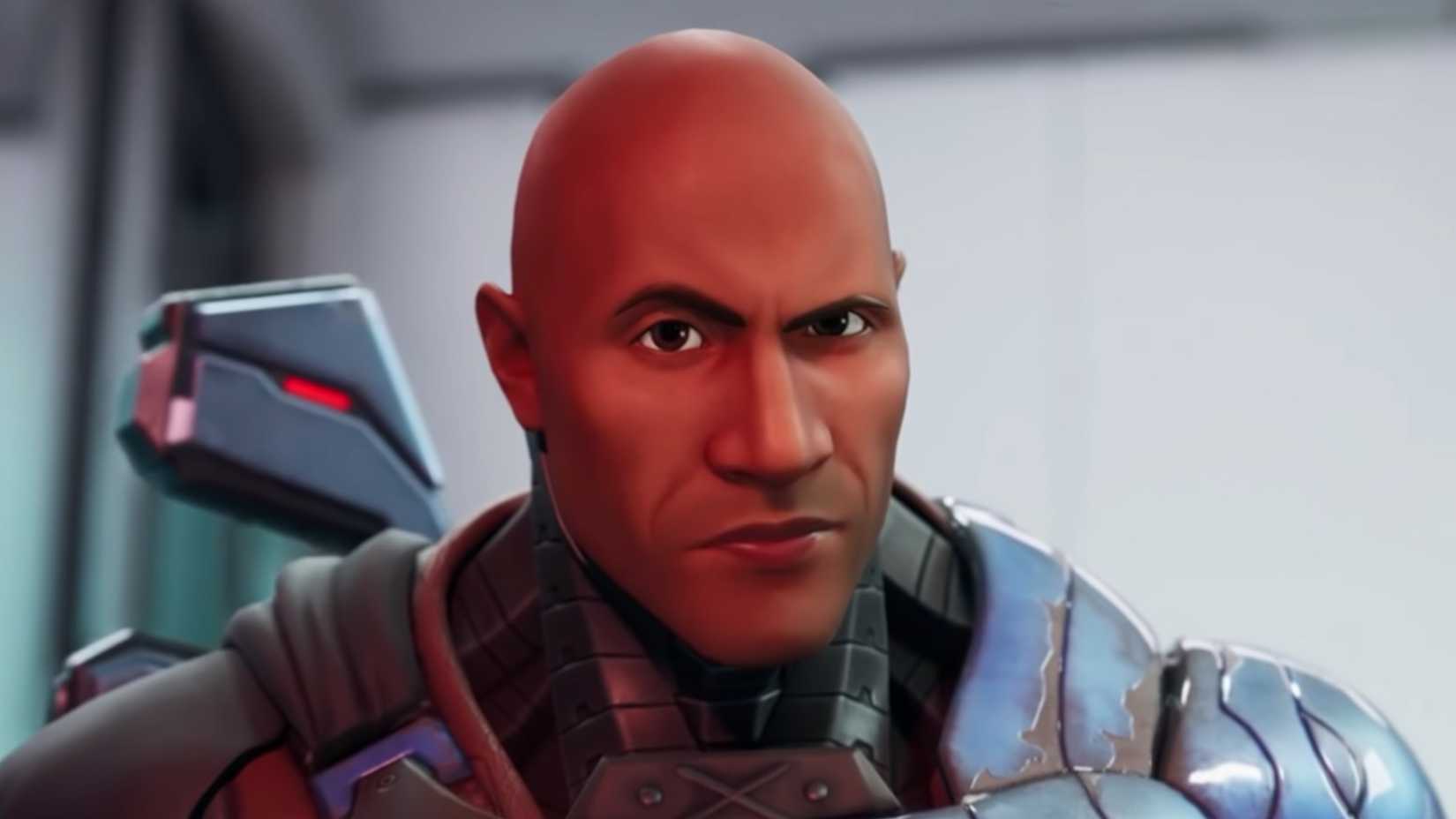 Dwayne Johnson as The Foundation in Fortnite