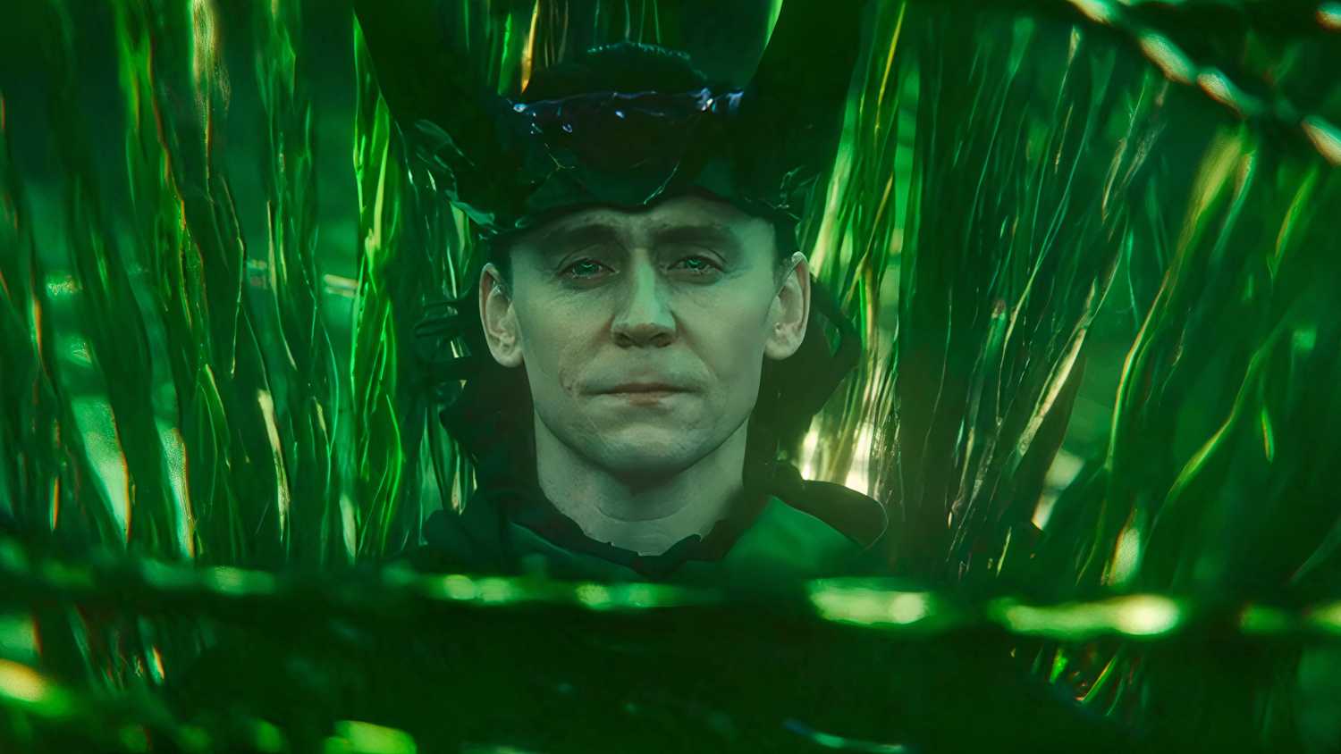 Loki sits holding together the various timelines of the MCU