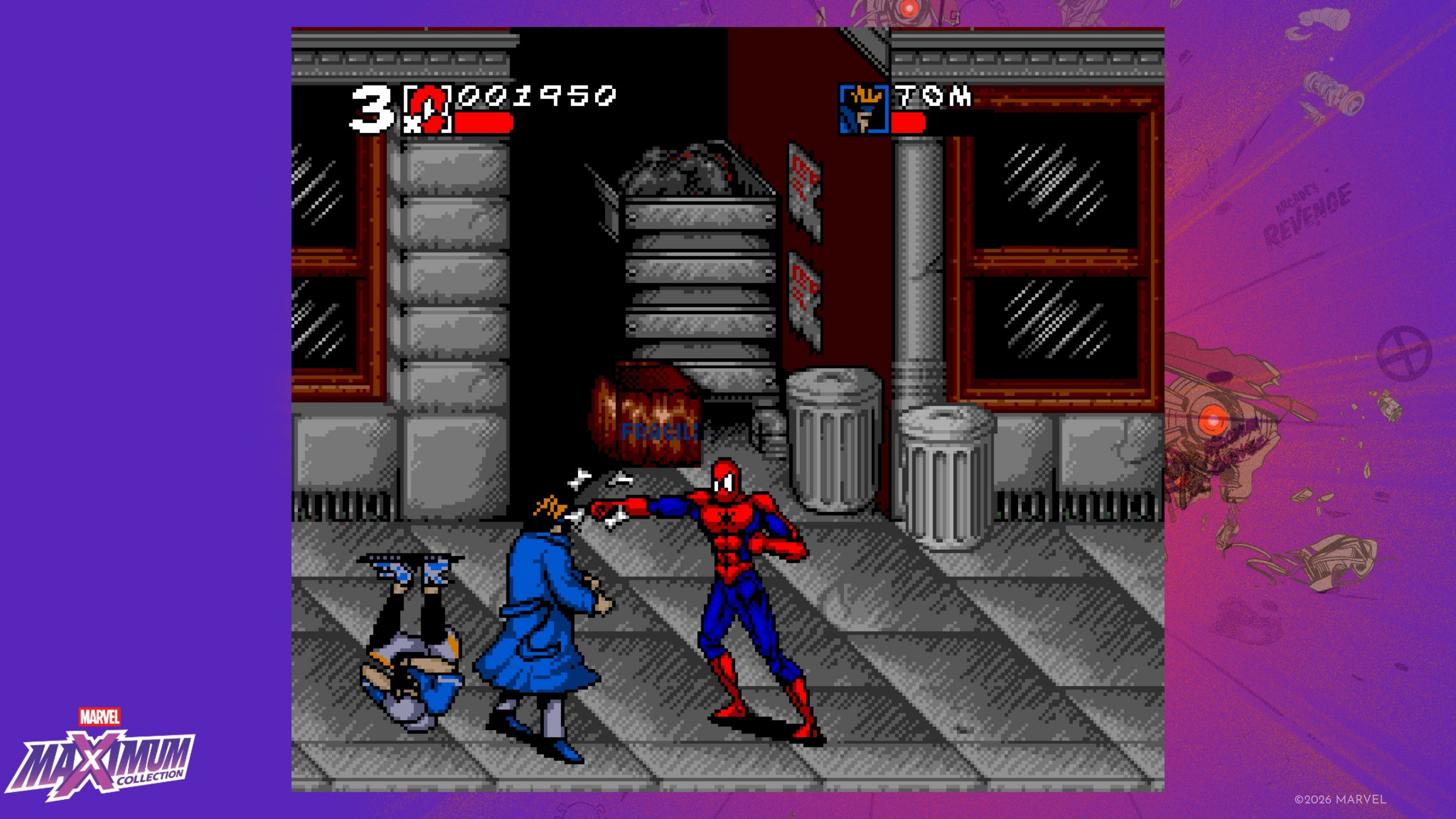 Retro Marvel collection announced with X-Men arcade game