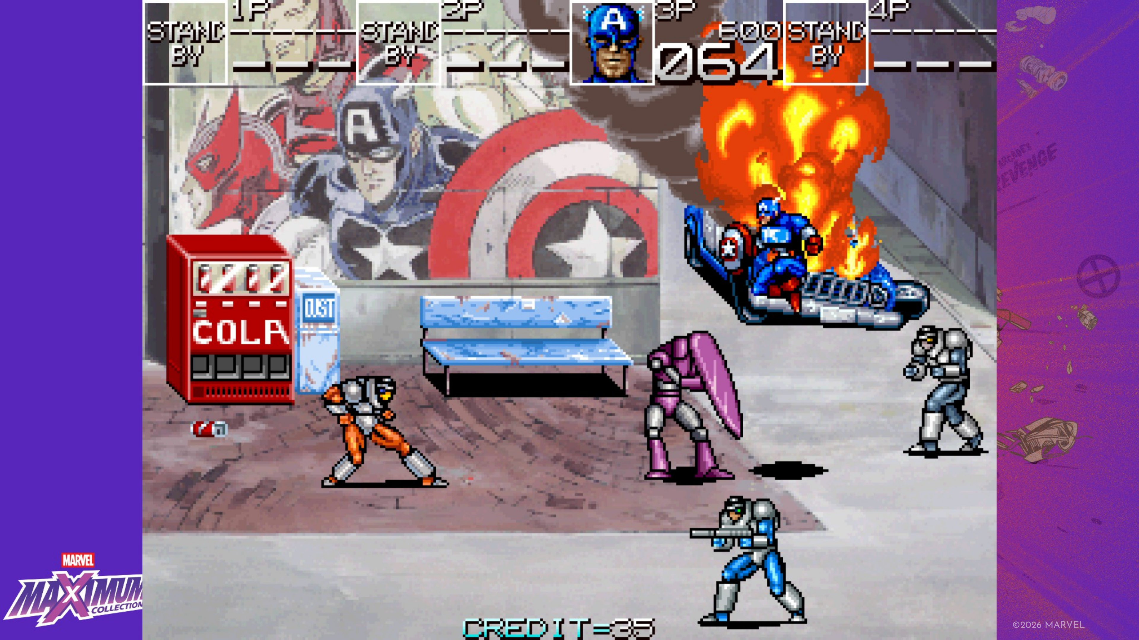 Retro Marvel collection announced with X-Men arcade game