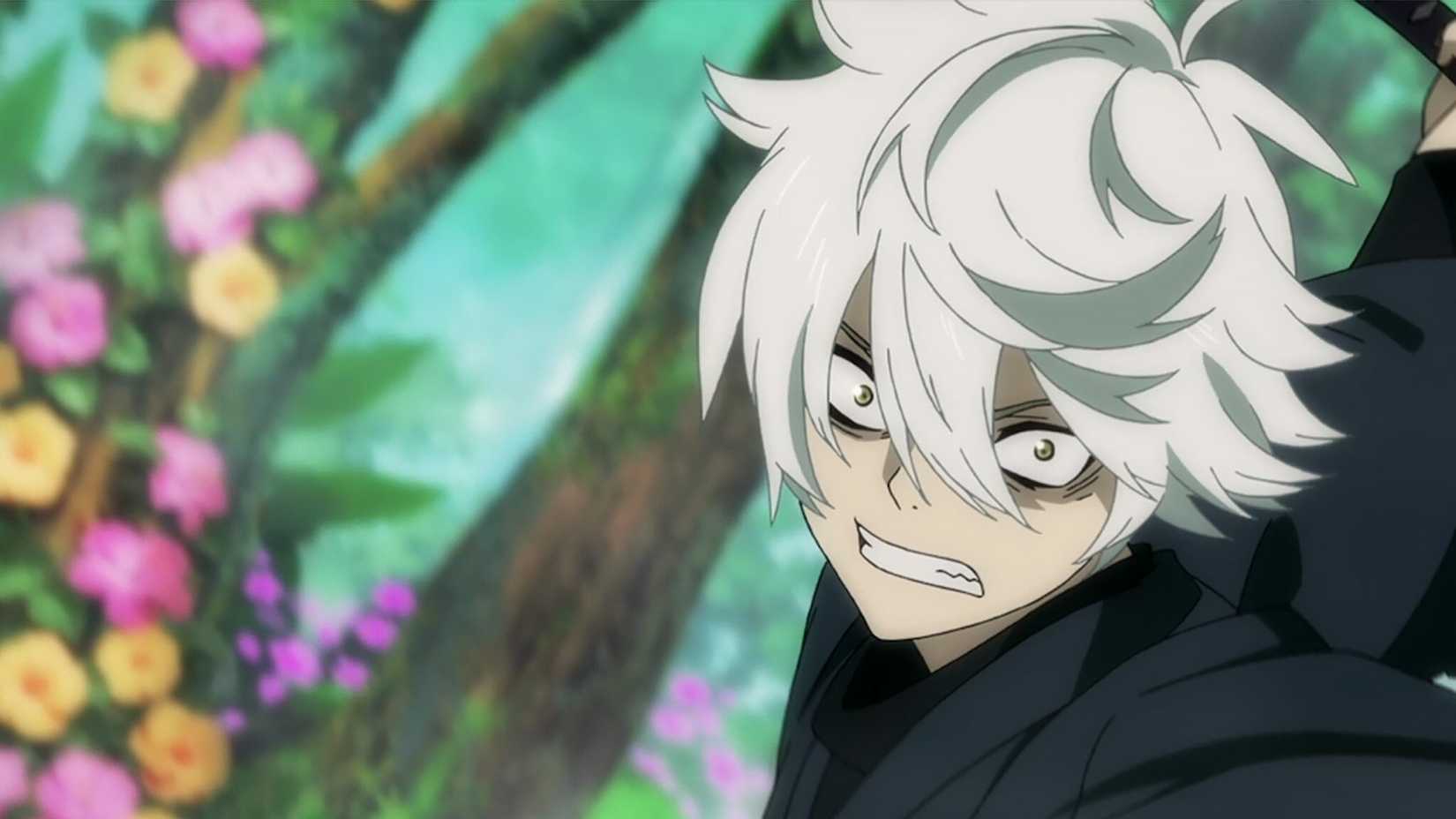 Gabimaru looks livid right before landing a blow in Hell's Paradise