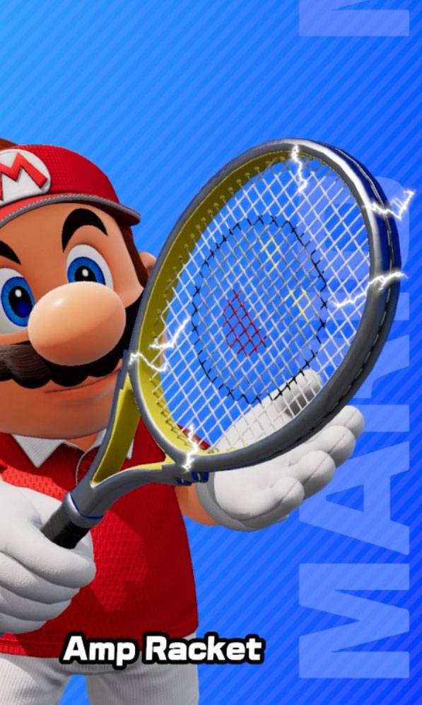 Amp Racket as seen in Mario Tennis Fever.