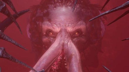The massive, tentacled Illithid Netherbrain, as seen in Baldur's Gate 3.