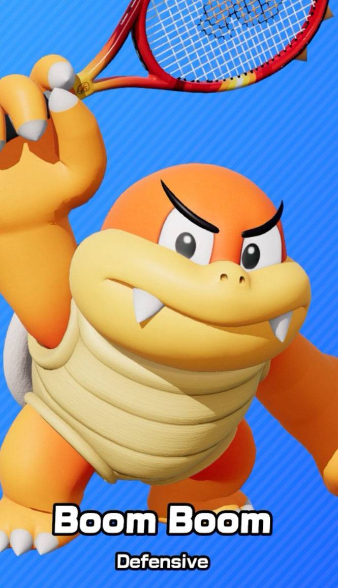 Boom Boom as seen in Mario Tennis Fever.