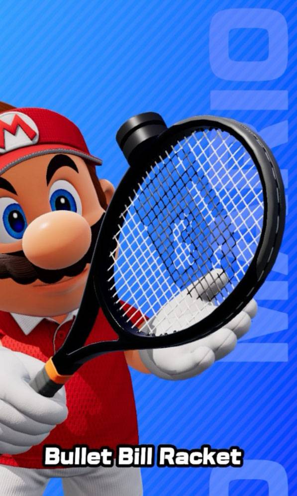 Bullet Bill Racket as seen in Mario Tennis Fever.