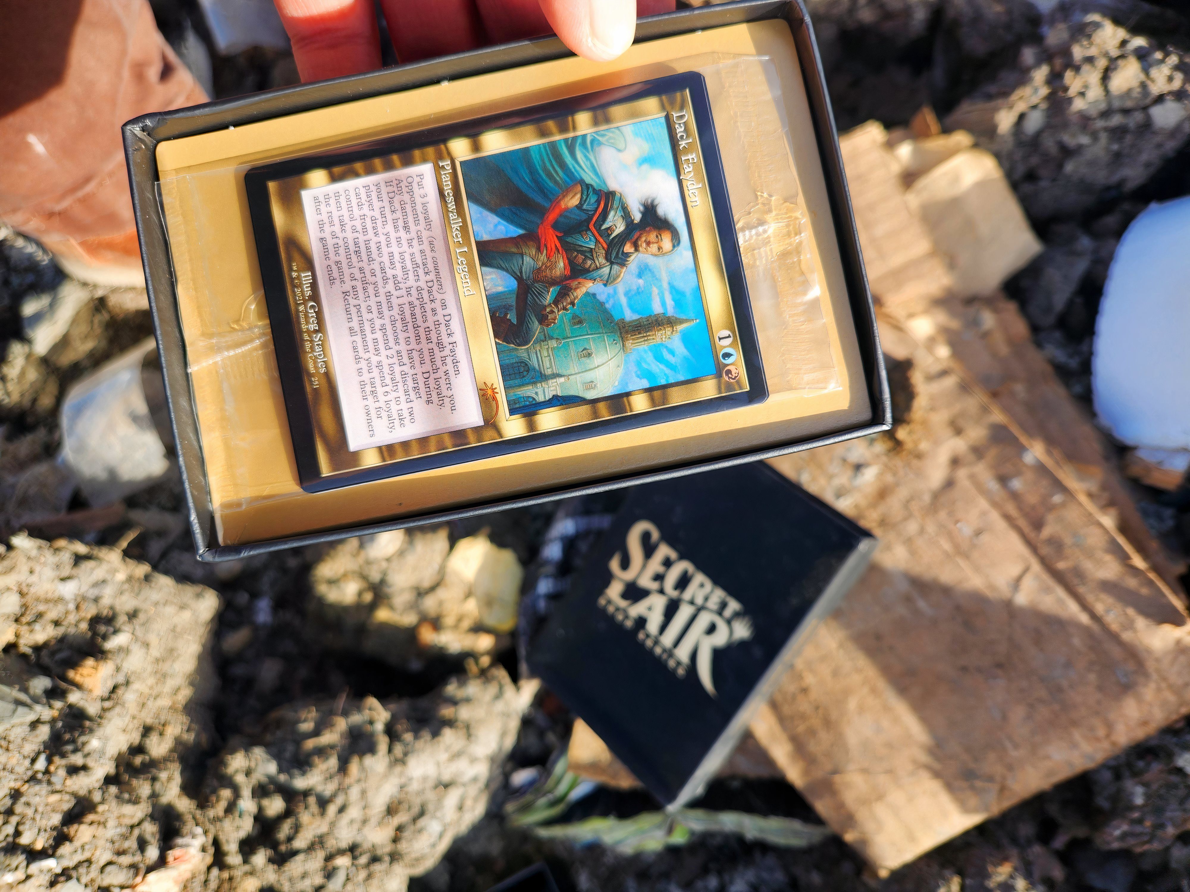 dack fayden secret lair in garbage