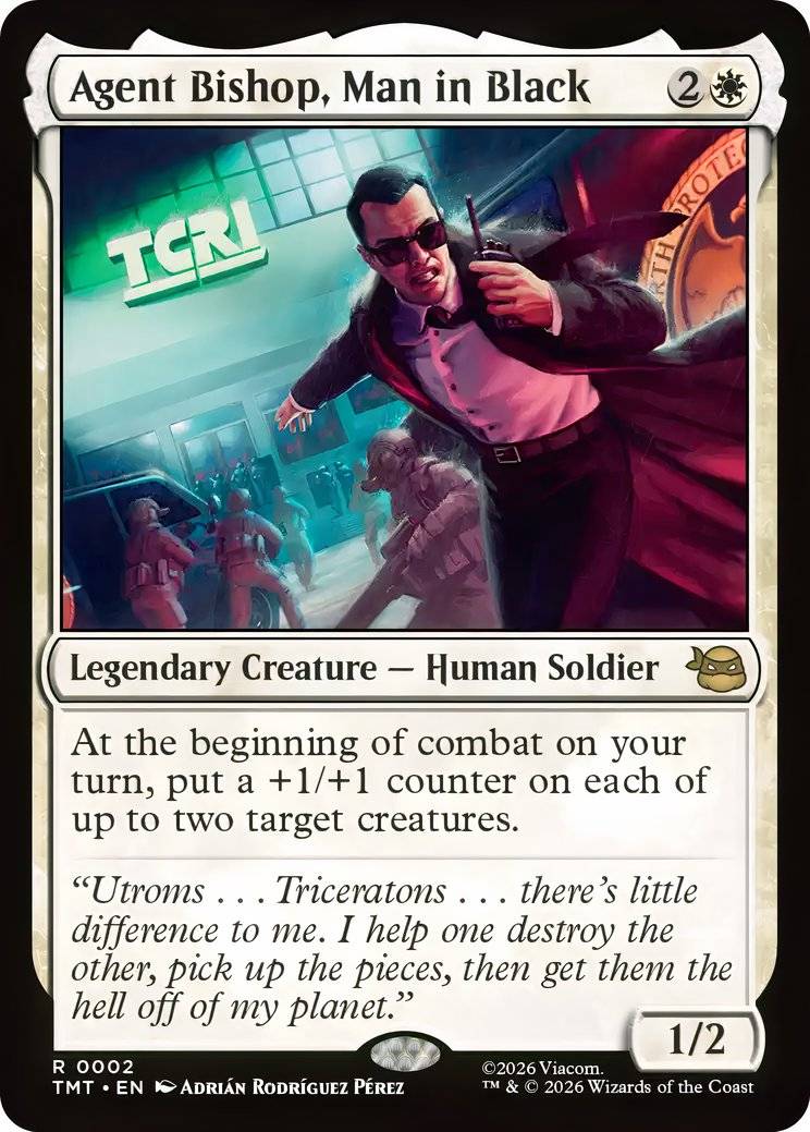 Agent Bishop Magic Card Art