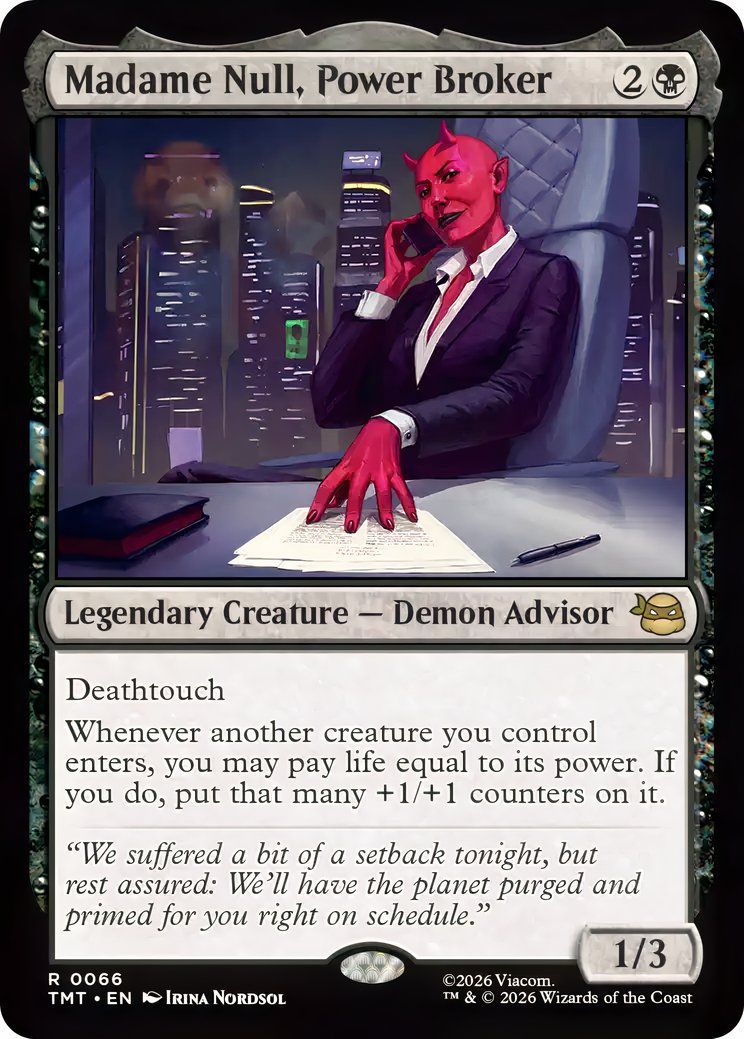 Madame Null Card Art