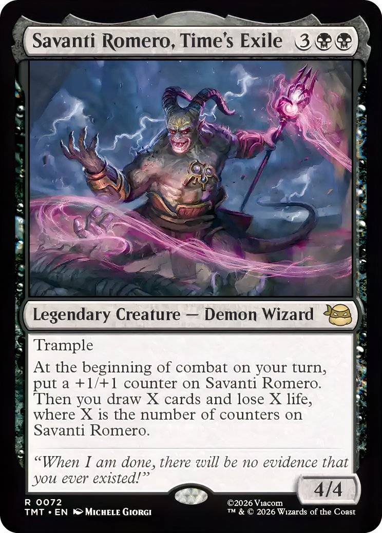 Savanti Romero Magic Card Art