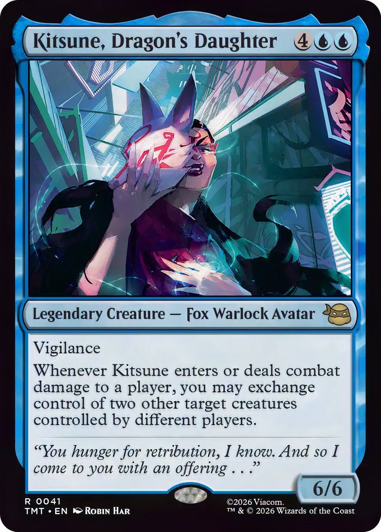Kitsune Card Art