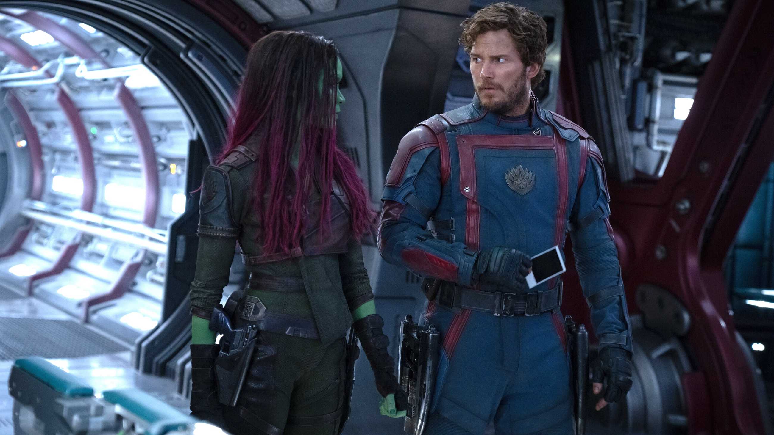 Quill and Gamora