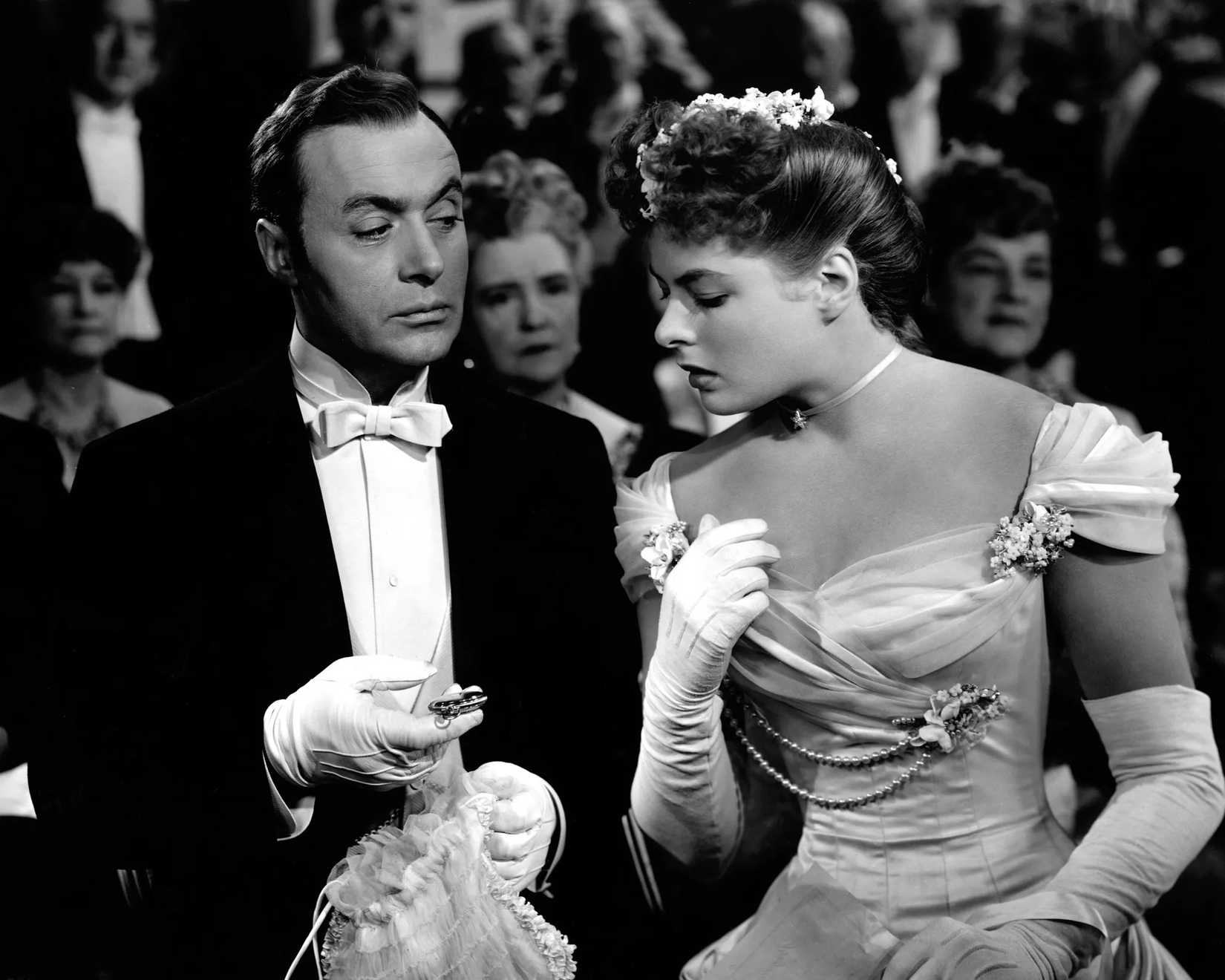 Ingrid Bergman and Charles Boyer in Gaslight