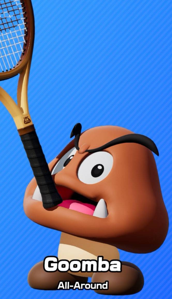 Goomba as seen in Mario Tennis Fever.