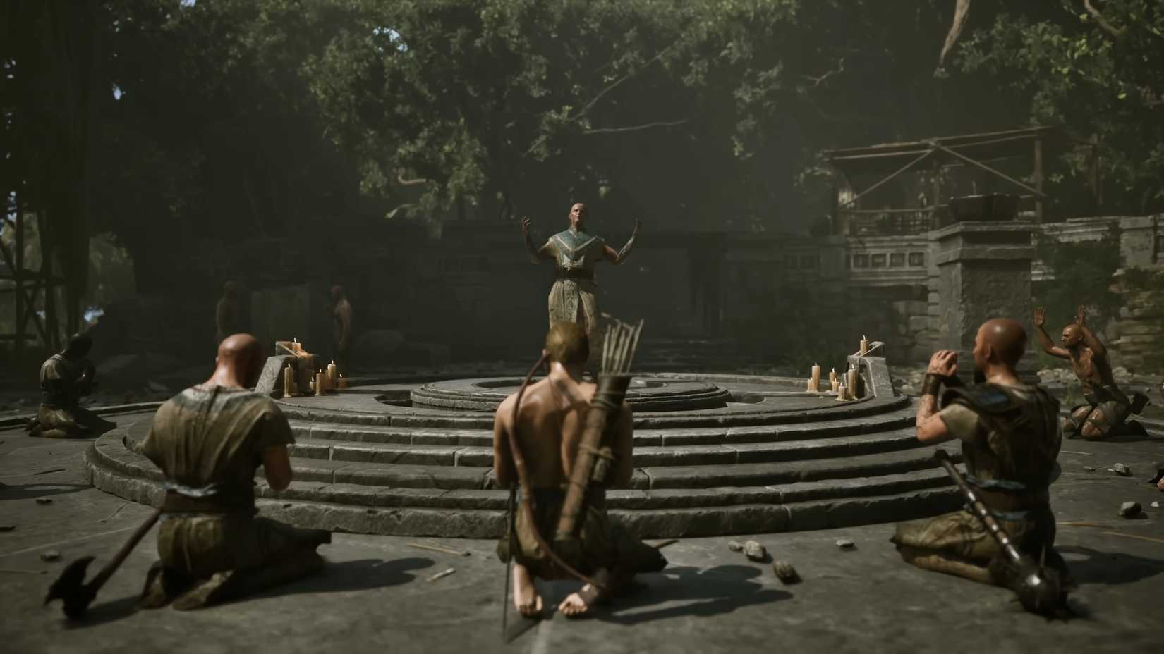 Worshippers in Gothic Remake.