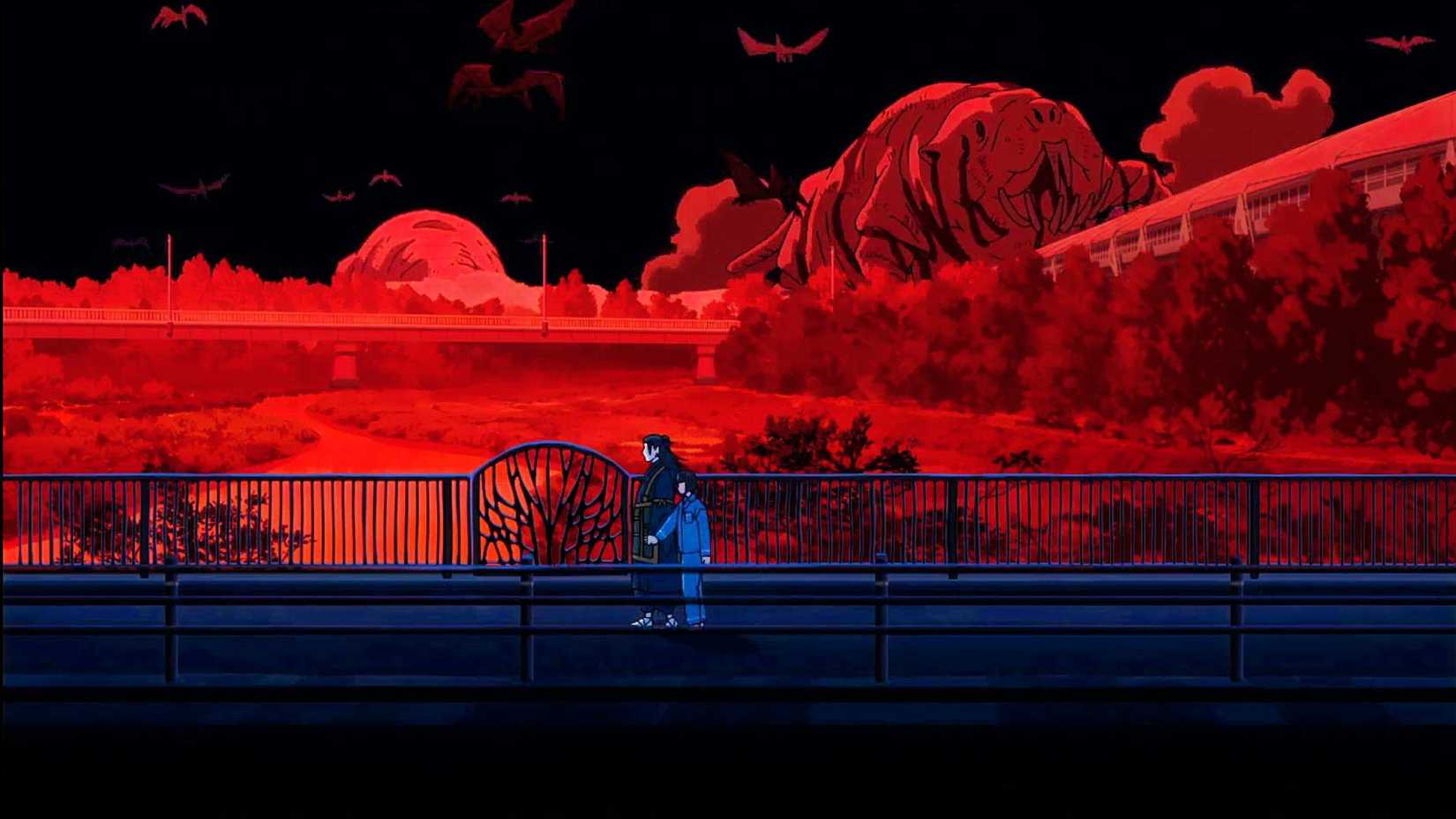 Kenjaku walks alongside Setsuko in Jujutsu Kaisen episode 3